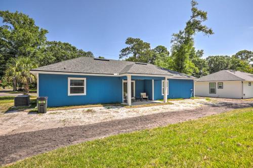 St Augustine Retreat With Patio - 2 Mi To Dtwn!