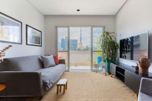 Apartamento Linda Cobertura Nos Jardins Com 2 Quartos