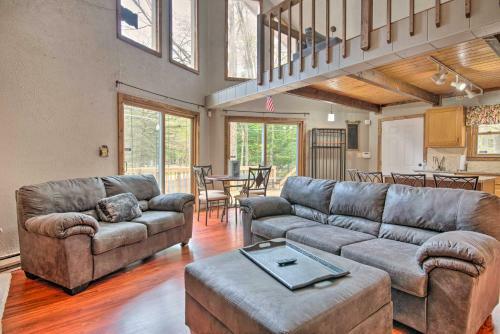 Pet-friendly Albrightsville Cabin With Grill!