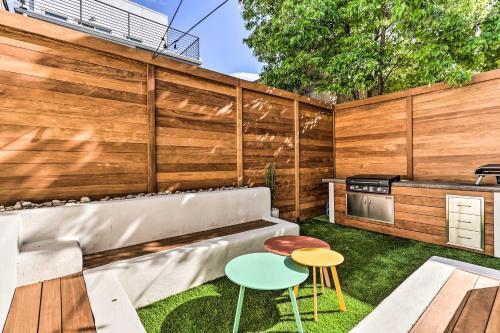 Dtwn Townhome With Hot Tub And Backyard Oasis!