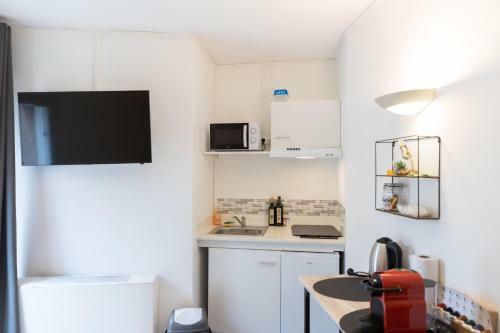 Apartamento Loris! Studio Avec Parking Et Terrasse � Troyes