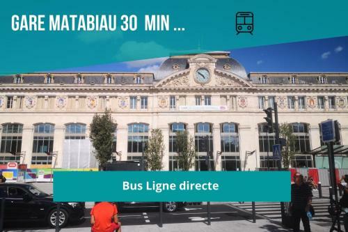 Apartamento La Terrasse St Michel - Parking -m�tro - Bus