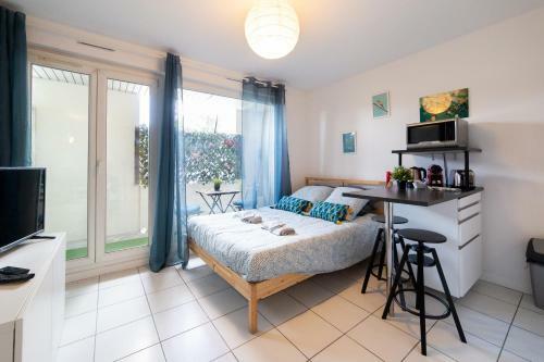 Apartamento La Terrasse St Michel - Parking -m�tro - Bus