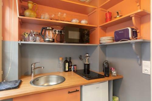 Apartamento "couleur Corail" Studio With Fireplace - City Center