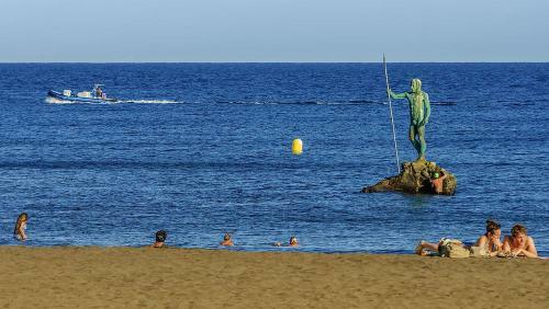 Apartamento Atico En Primera L�nea De Playa De Melenara