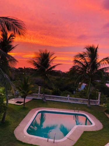 Caba�a Sunset Con Piscina En Salgar