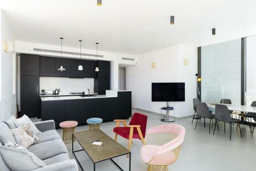 Apartamento Rothschild Area Modern 2 Br With Balcony