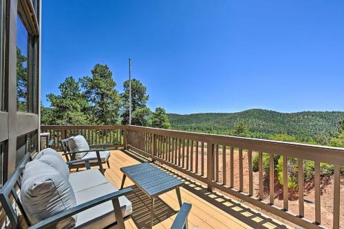 Chalet-style Cabin With Wraparound Deck And Views