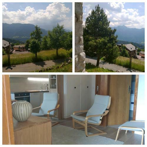 Apartamento Studio Au Calme, Vue Imprenable Sur La Vall�e