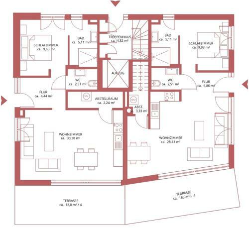 Apartamento Residenz Am Kleinen Meer Eldorado Nr 2