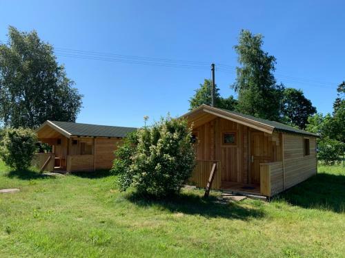 Lodge Tranquil Log Cabin Retreat In ?ventoji