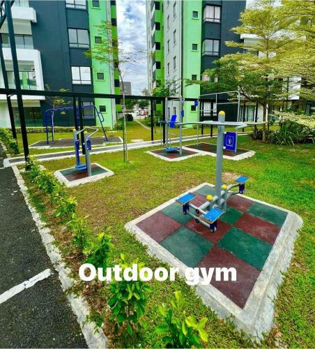 Apartamento Ipoh Homestay Waterpark Pool View