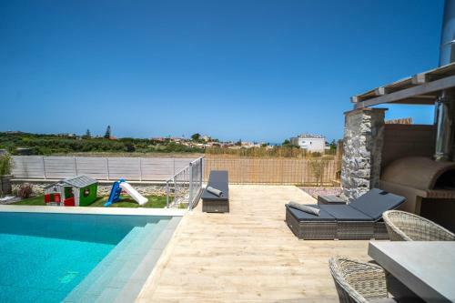 Villa Aiolos ? Sea View ? Pool ? Gym ? Sauna