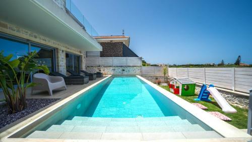 Villa Aiolos ? Sea View ? Pool ? Gym ? Sauna