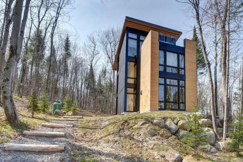 Chaleureux Chalet En Nature Avec Spa Et Sauna