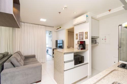 Apartamento De 1 Quarto - Edif�cio Metropolitan Barcelona - Jardim Goias - Mb306b