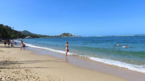 Camping Tequendama Playa Ca�averal Parque Tayrona
