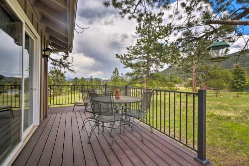 Rocky Mountain Breezes Cabin Grill And Deck!