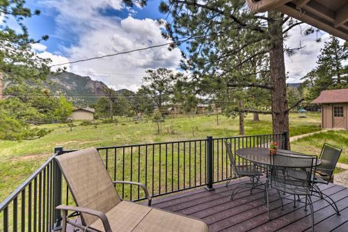 Rocky Mountain Breezes Cabin Grill And Deck!