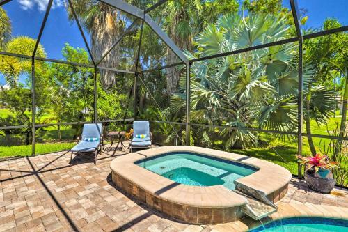 Tropical Cape Coral Retreat With Lanai And Pool!