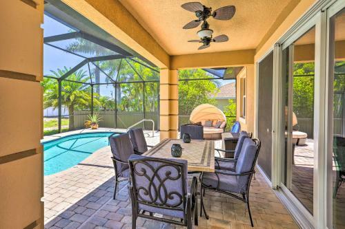 Tropical Cape Coral Retreat With Lanai And Pool!