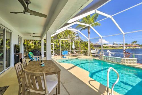 Quaint Cape Coral Home With Pool And Canal Access