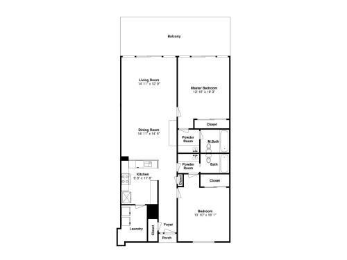 Apartamento Nbr105
