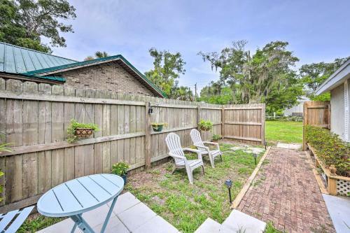 St Augustine Retreat With Patio About 4 Mi To Beach