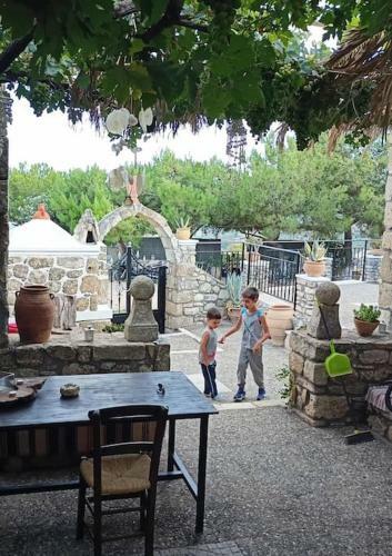 Traditional Creta Stone House In Serenity Village