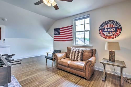 Family Friendly Calera Getaway With Game Room!