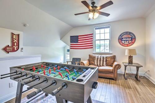 Family Friendly Calera Getaway With Game Room!
