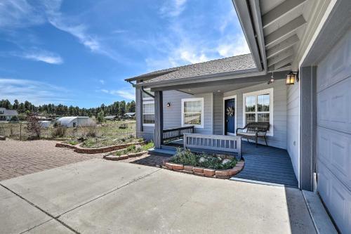 Modern Flagstaff Home Deck, Patio And Fire Pit