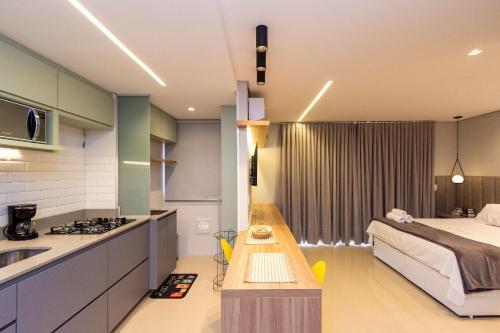 Apartamento Flat Acolhedor No Edif�cio The Expression - Setor Bueno - Th103