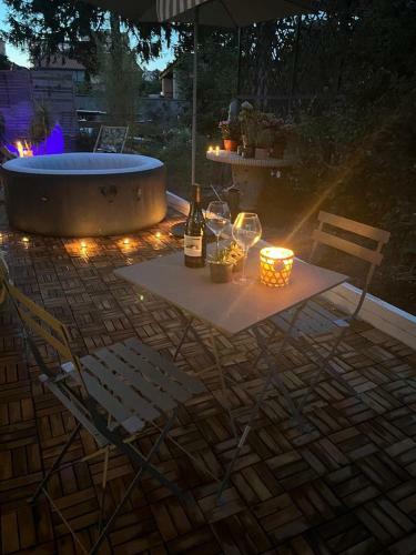 Superbe Appartement Avec Jacuzzi Avec Jardin Priv�