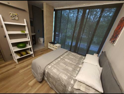 Cristallo Private Double Room & Ensuite Open Space Bathroom With Views