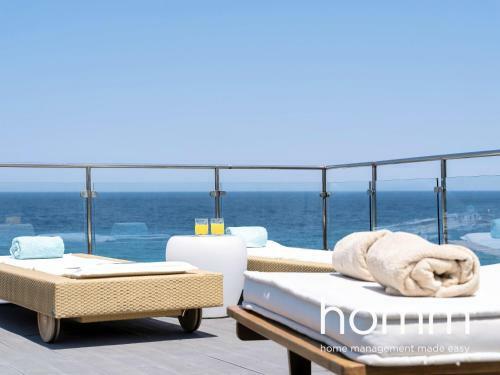 Villa Icarus Blue Zone Homm Sea View Retreat With Pool