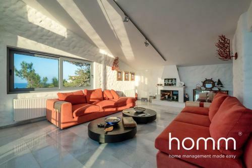 Villa Icarus Blue Zone Homm Sea View Retreat With Pool