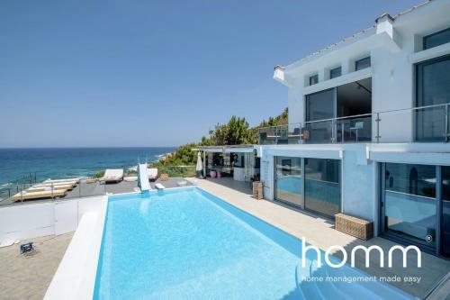 Villa Icarus Blue Zone Homm Sea View Retreat With Pool