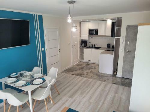 Pobierowo Baltic Apartament Turkusowy
