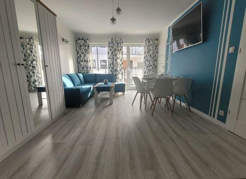 Pobierowo Baltic Apartament Turkusowy