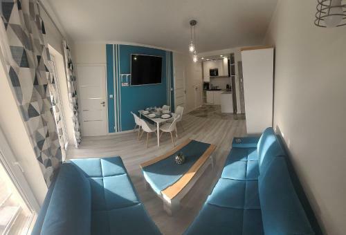 Pobierowo Baltic Apartament Turkusowy