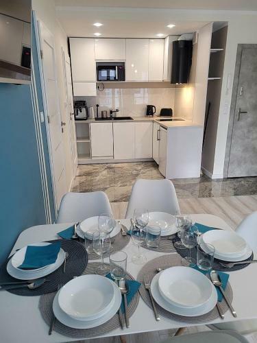 Pobierowo Baltic Apartament Turkusowy