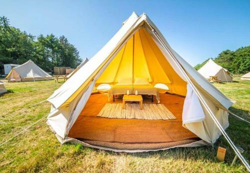 2 'alya' Bell Tent Glamping Anglesey North Wales