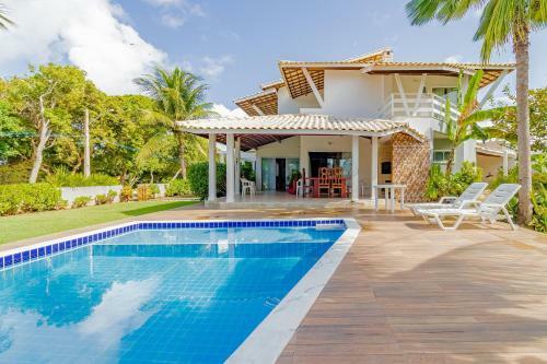 Gb68 - �tima Casa 4 Quartos Com Piscina E Churrasqueira