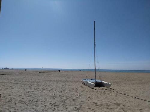 Apartamento Con Terraza En La Playa