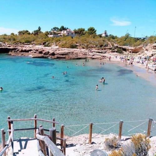 Villa Chalet A Pie Cala Forn Con Piscina