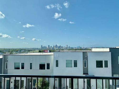Big New And Modern With Skyline View Mural And Ping Pong