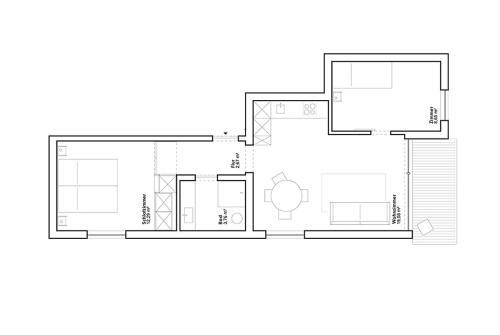 Apartamento Sandwall 60, Whg 32, Huus In Lee