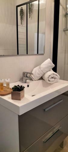 Apartamento Nancy Gare 1 Min � Pied Avec Parking