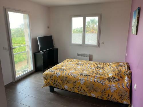 Villa Avec Vue Sur Vignes � 15min Des Plages